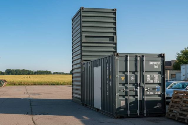 Exemple de chaudière conçue en préfabriqué personnalisé à Camblain
